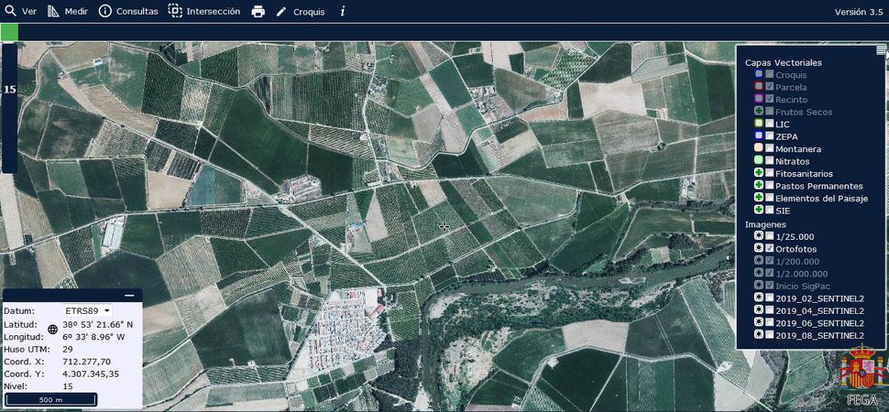 El MAPA actualiza el acceso al Sigpac, herramienta clave para la gestión de ayudas de la PAC