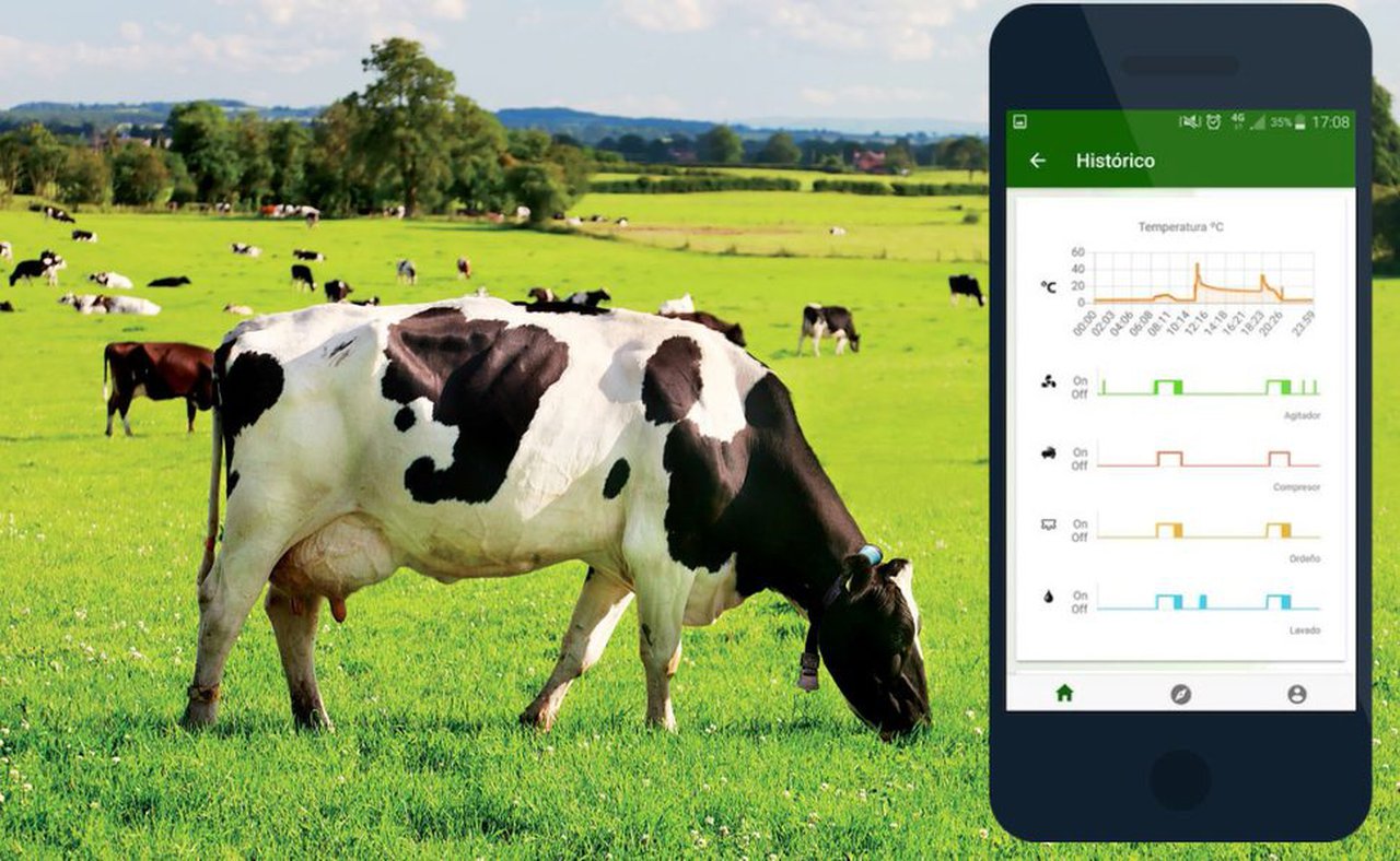 Proyecto sobre digitalización del control de la conservación de la leche en los tanques de frío