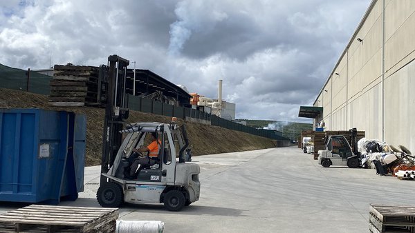A planta de Delagro nas Pontes reciclou en 2021 máis de 90 toneladas de residuos