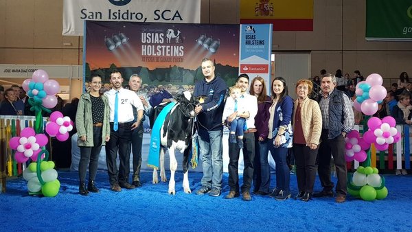 H. Tobías Solomon AM Adena se proclama novilla gran campeona en Dos Torres