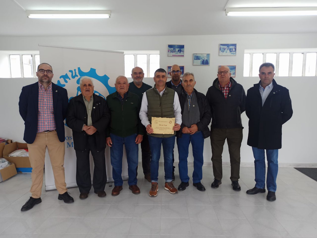 Moexmu reconoce a los presidentes y gerentes de Africor Lugo por su labor a a favor del sector agroganadero
