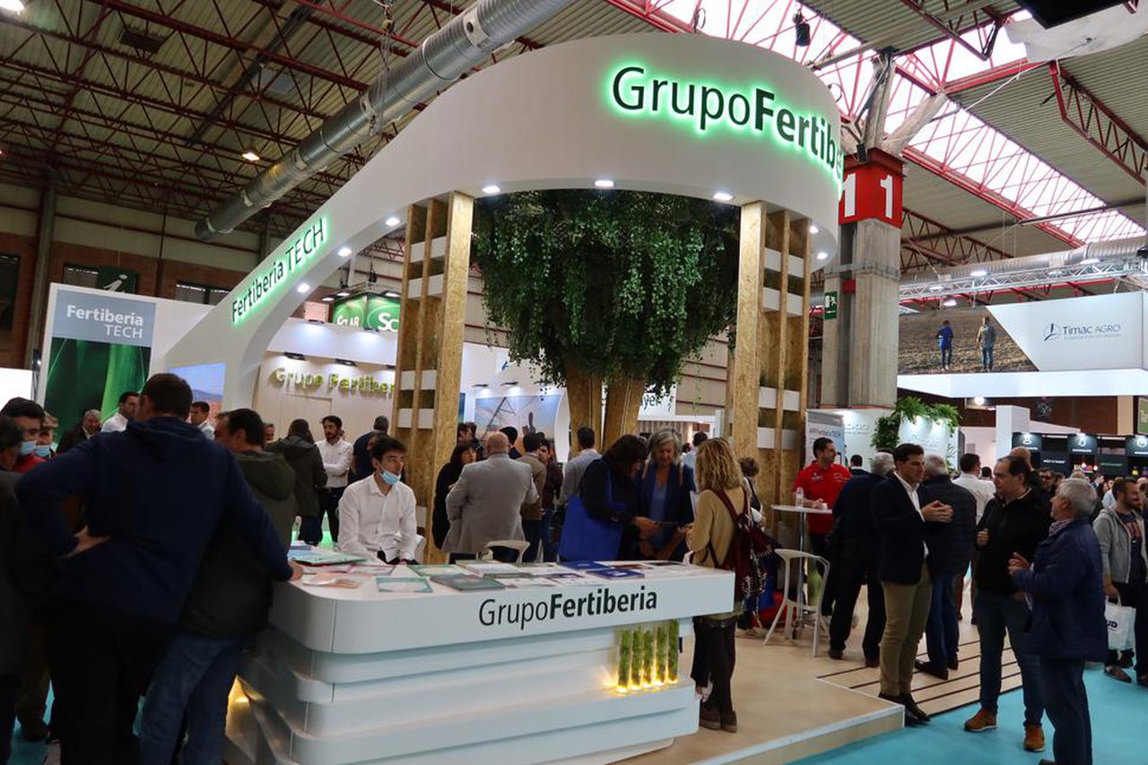 Fertiberia TECH presentou en FIMA 2022 Tecnifol AntiOX, Nergetic DZ + e a nova aplicación