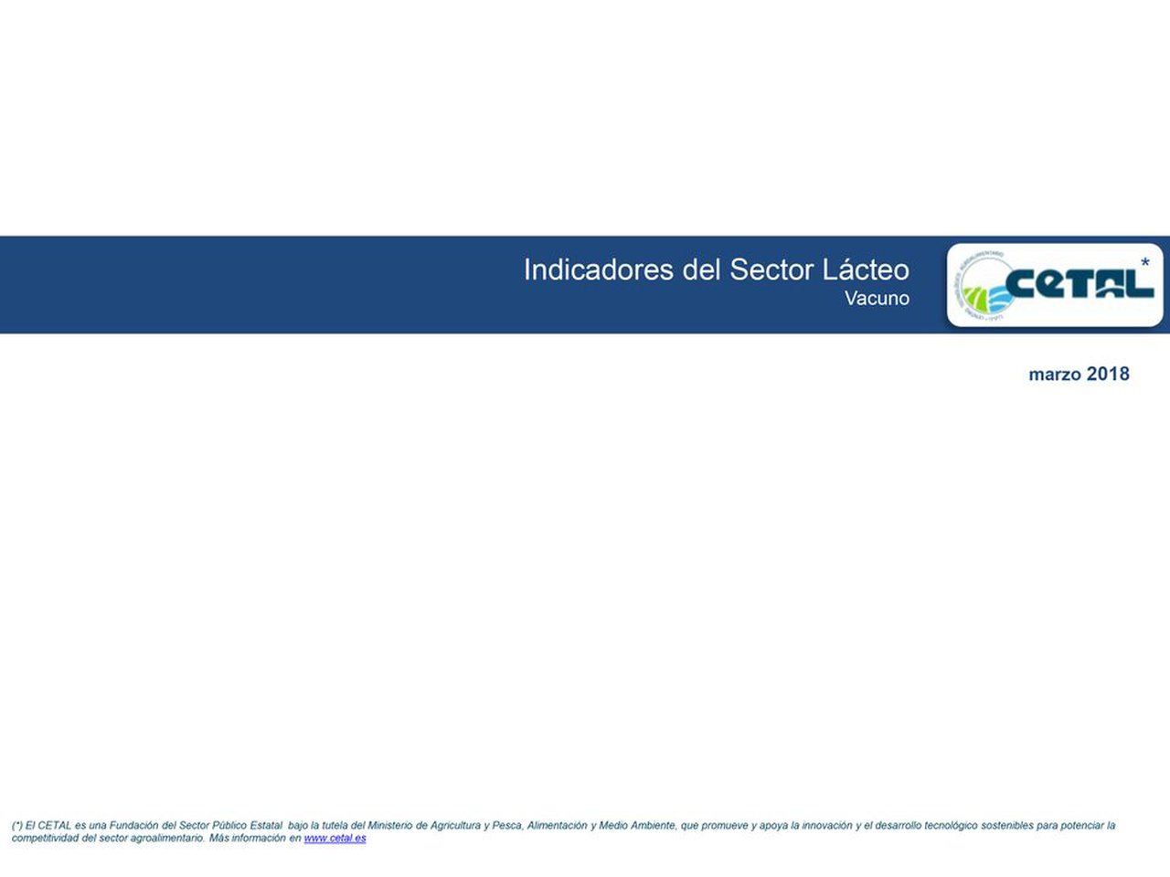 Informe CETAL. Marzo 2018