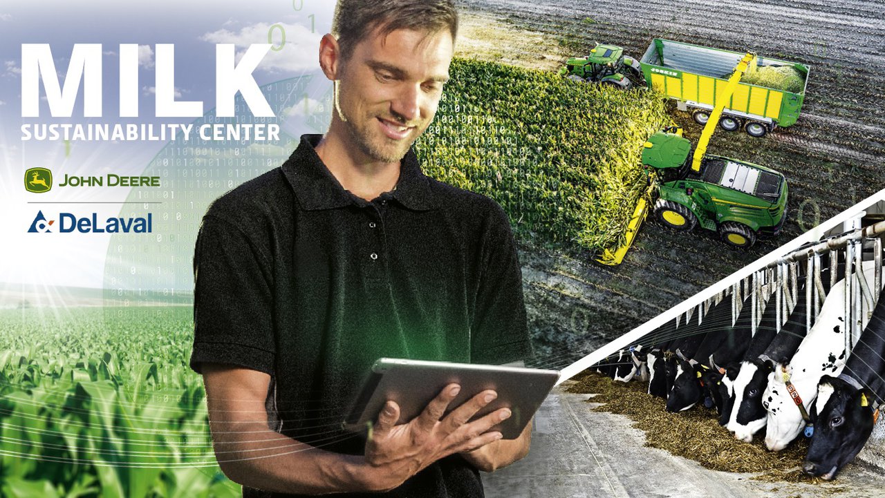 DeLaval y John Deere forman una asociación estratégica para promover la producción sostenible de leche