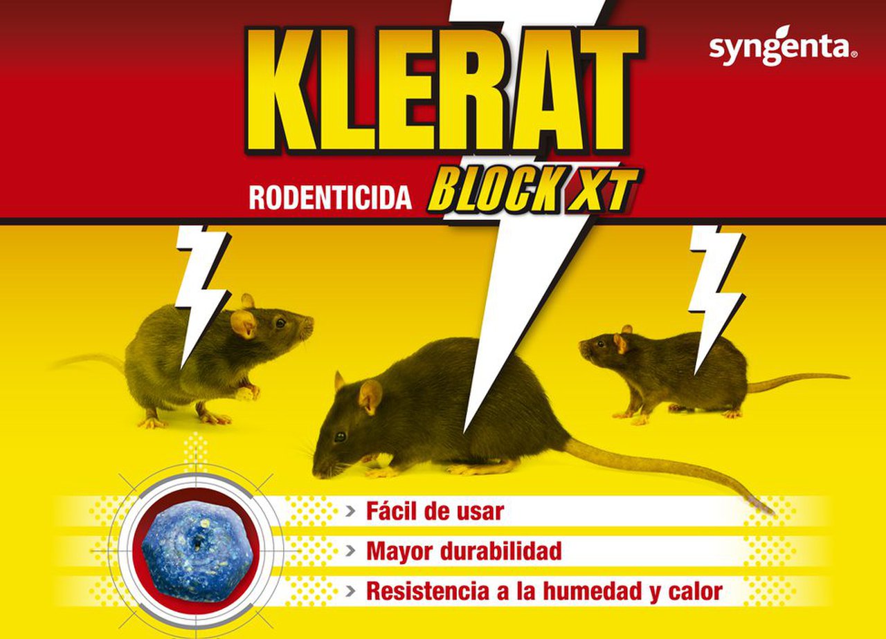 Syngenta presenta Klerat Block XT, o novo e eficaz rodenticida con rexistro para uso doméstico