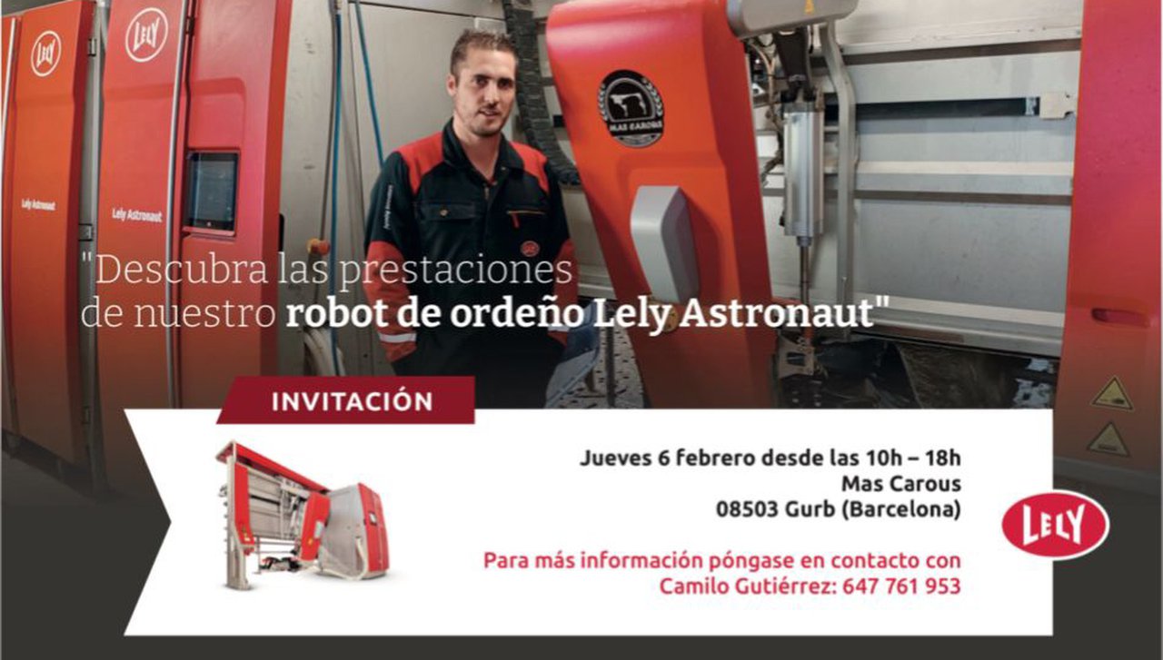 Lely organiza unha nova xornada sobre o muxido automatizado na gandería Mas Carous