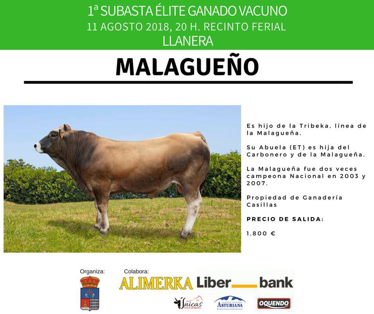 Casillas Malagueño Tribeka también se pondrá a la venta