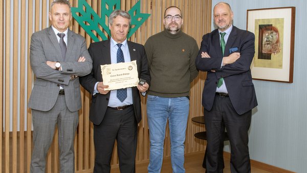 La Moexmu traslada su agradecimiento a Caixa Rural Galega por su apoyo en su 40 aniversario