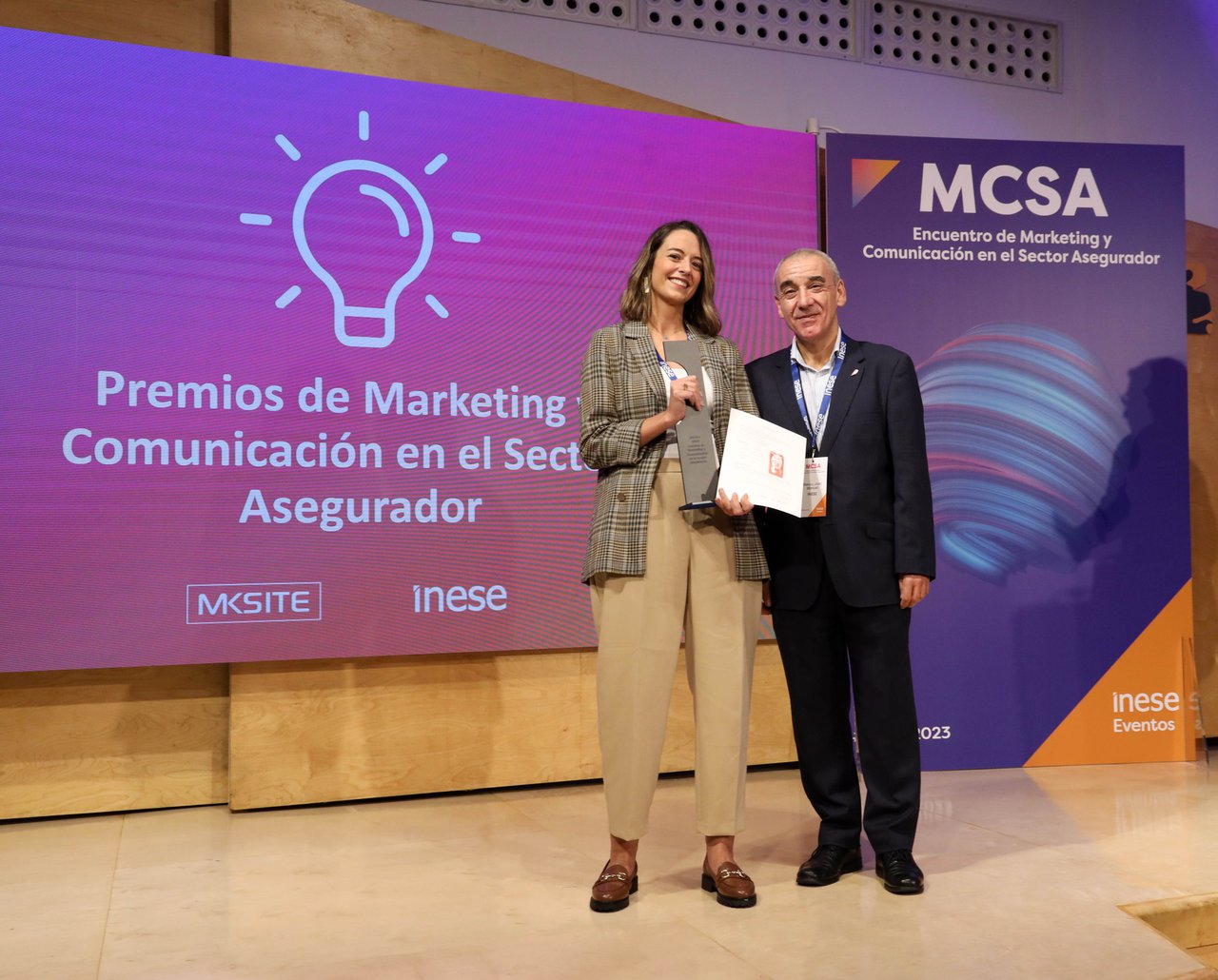 Ucoga triunfa en los Premios de Marketing y Comunicación en el Sector Asegurador (MCSA)