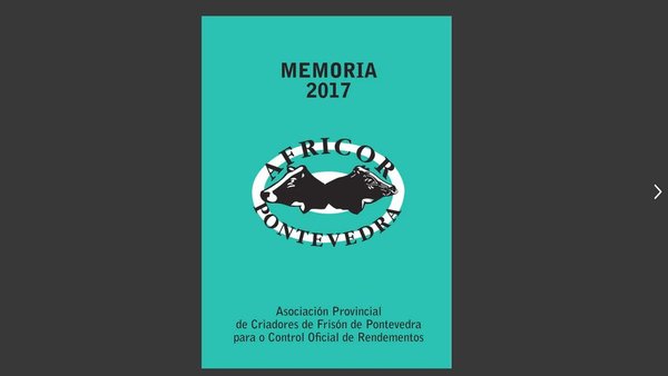 Africor Pontevedra publica su Memoria 2017