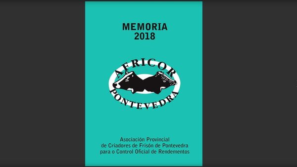 Publicada la Memoria de Africor Pontevedra 2018