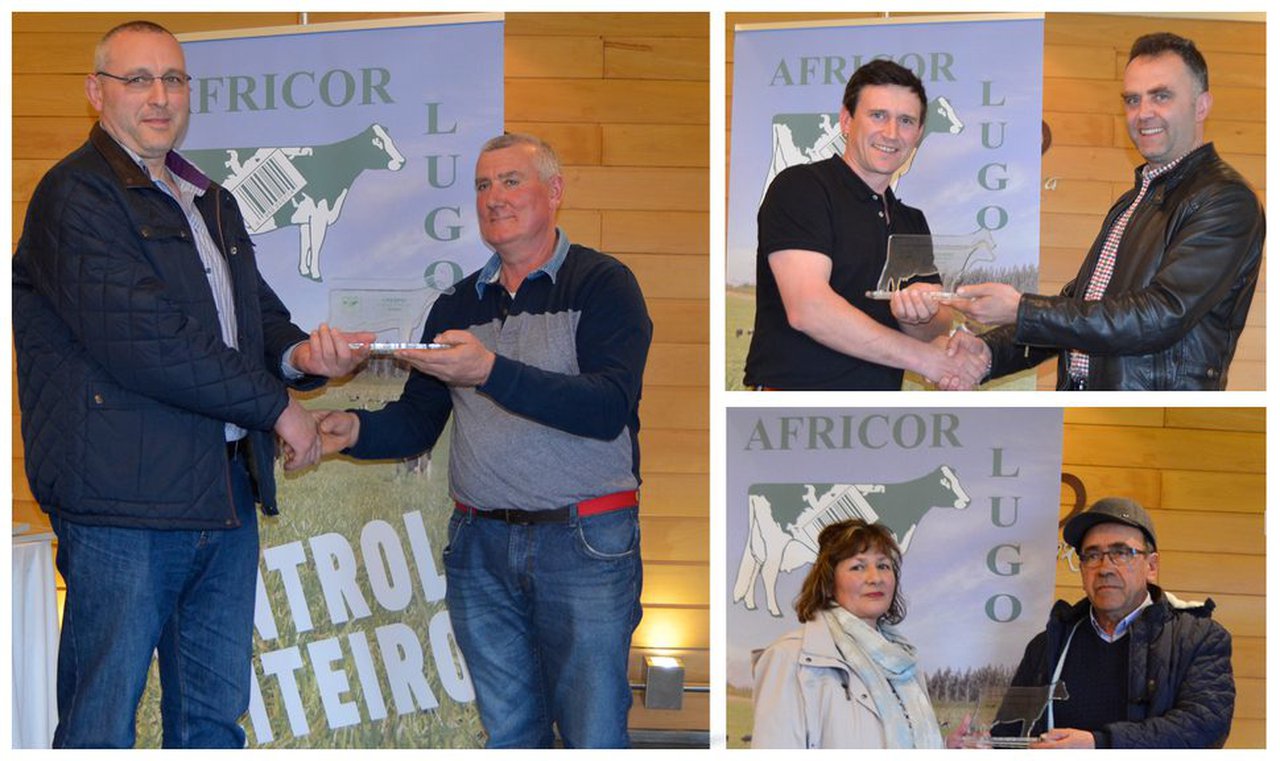 Entregados los premios de Africor Lugo a las mejores ganaderías de la provincia
