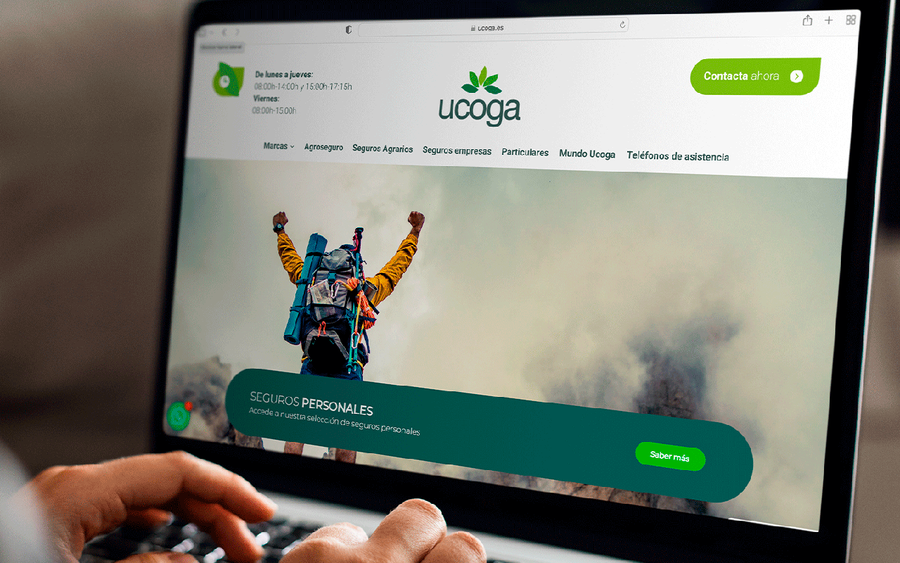 Ucoga presenta su nueva web corporativa