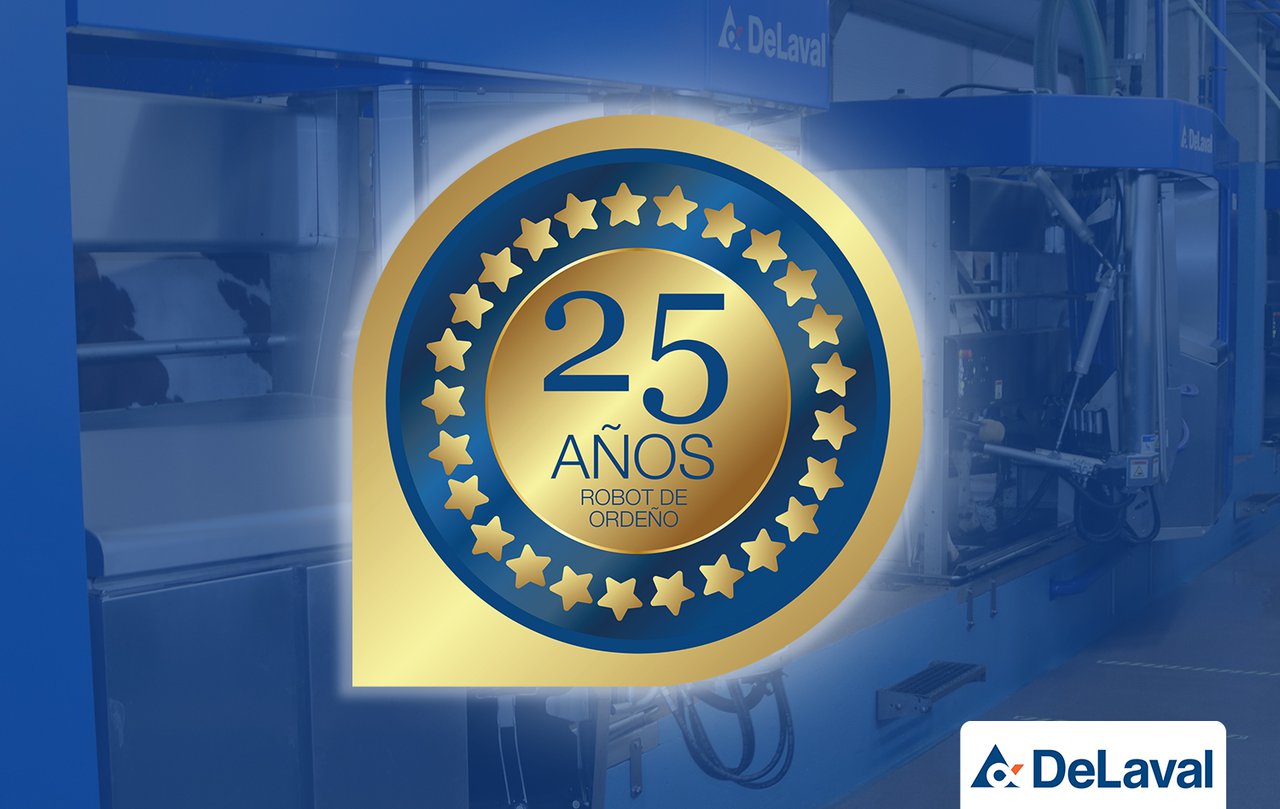 25 anos de muxido robotizado en DeLaval