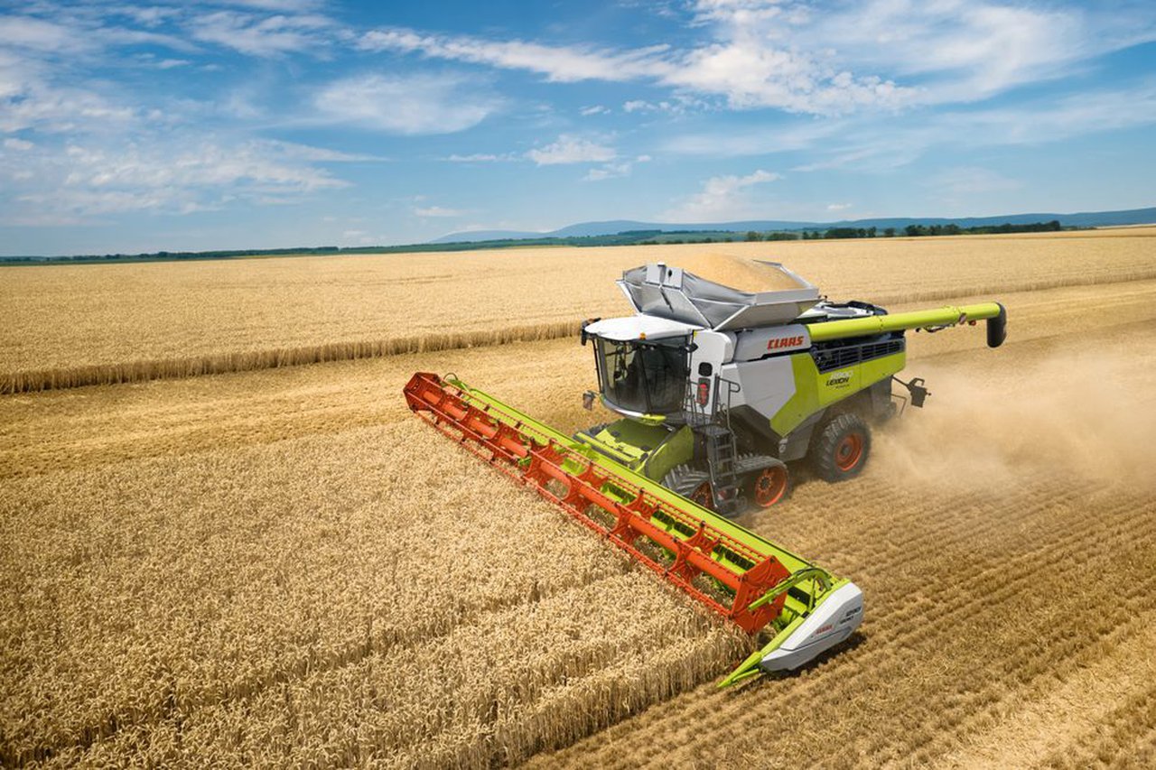 Segunda xeración das Lexion de CLAAS