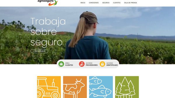 Agroseguro estrena nueva página web