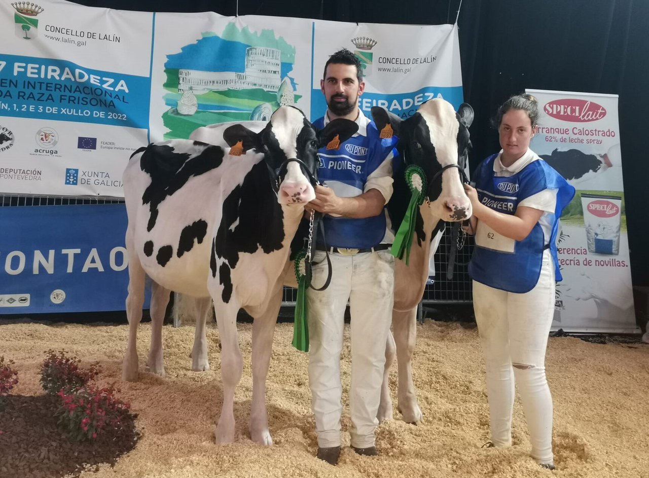 La novilla gran campeona del Open Feiradeza 2022 es Rey 1085 Moovin Soly ET