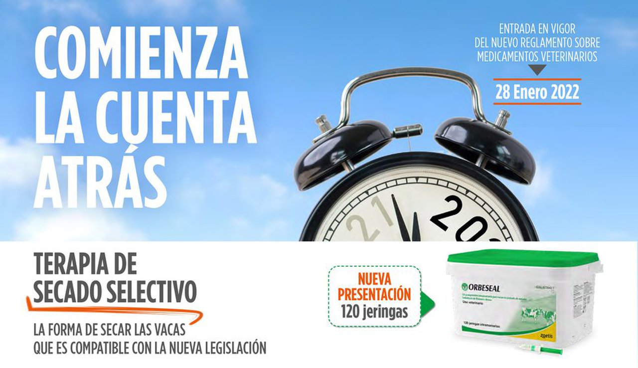 Orbeseal®, a aposta de Zoetis para un secado compatible coa nova lexislación avalada por experiencia