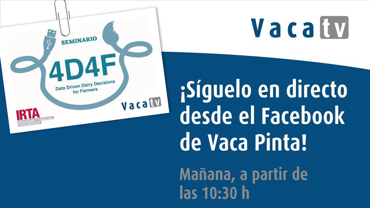 El Seminario sobre vacuno lechero en pastoreo y uso de nuevas tecnologías, mañana en directo