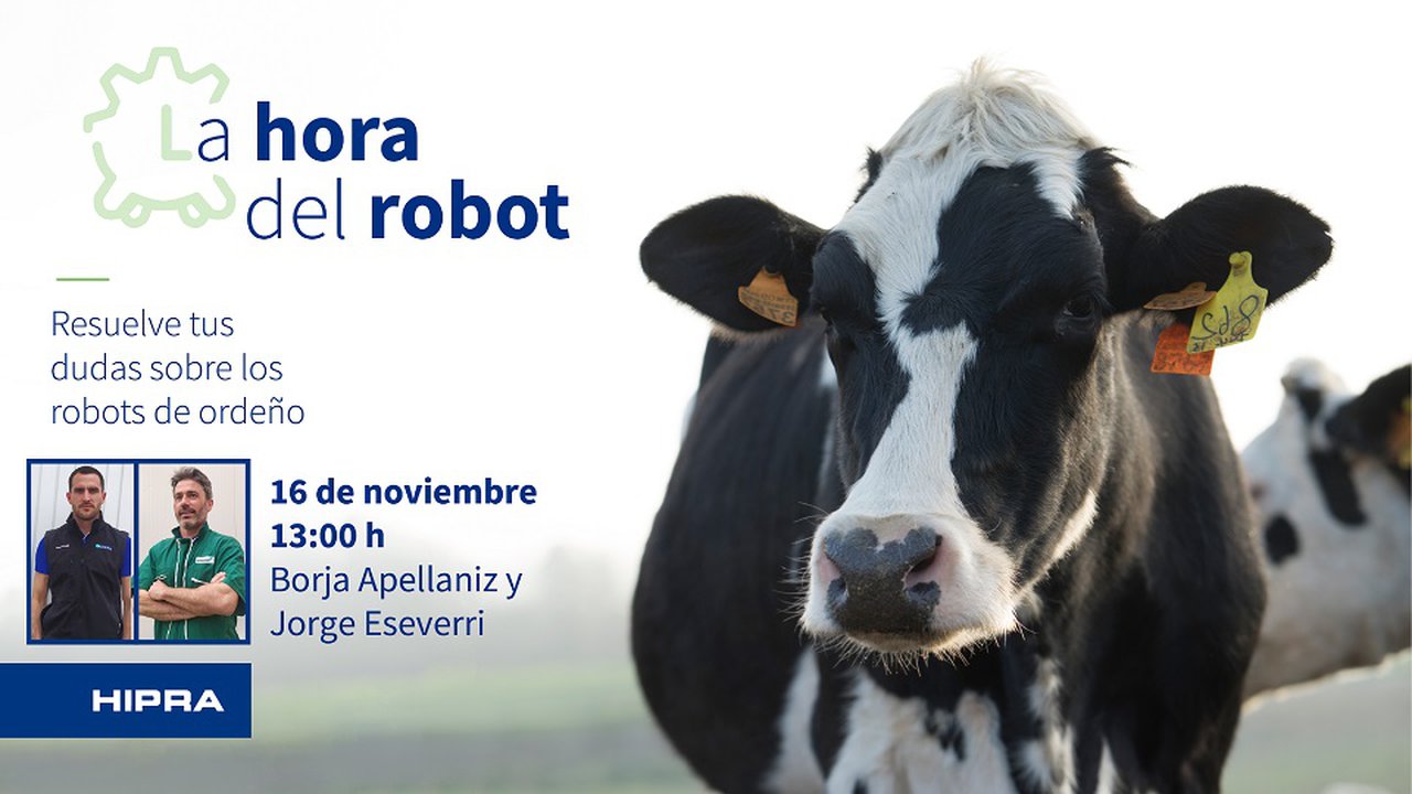 Borja Apellaniz y Jorge Eseverri (Albaitaritza) intervendrán mañana en La hora del Robot de Hipra