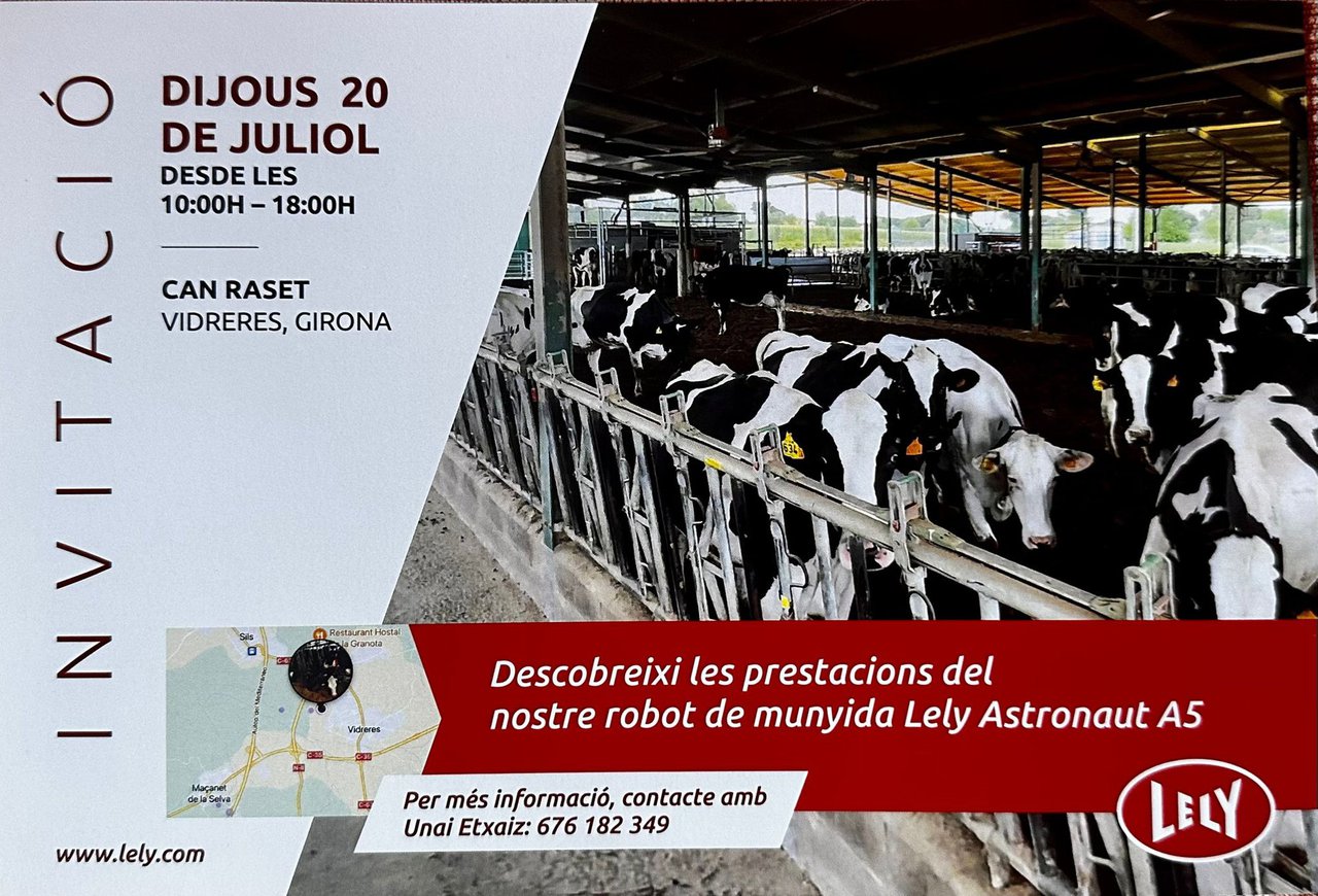 Nueva jornada de Lely en Can Raset, Girona