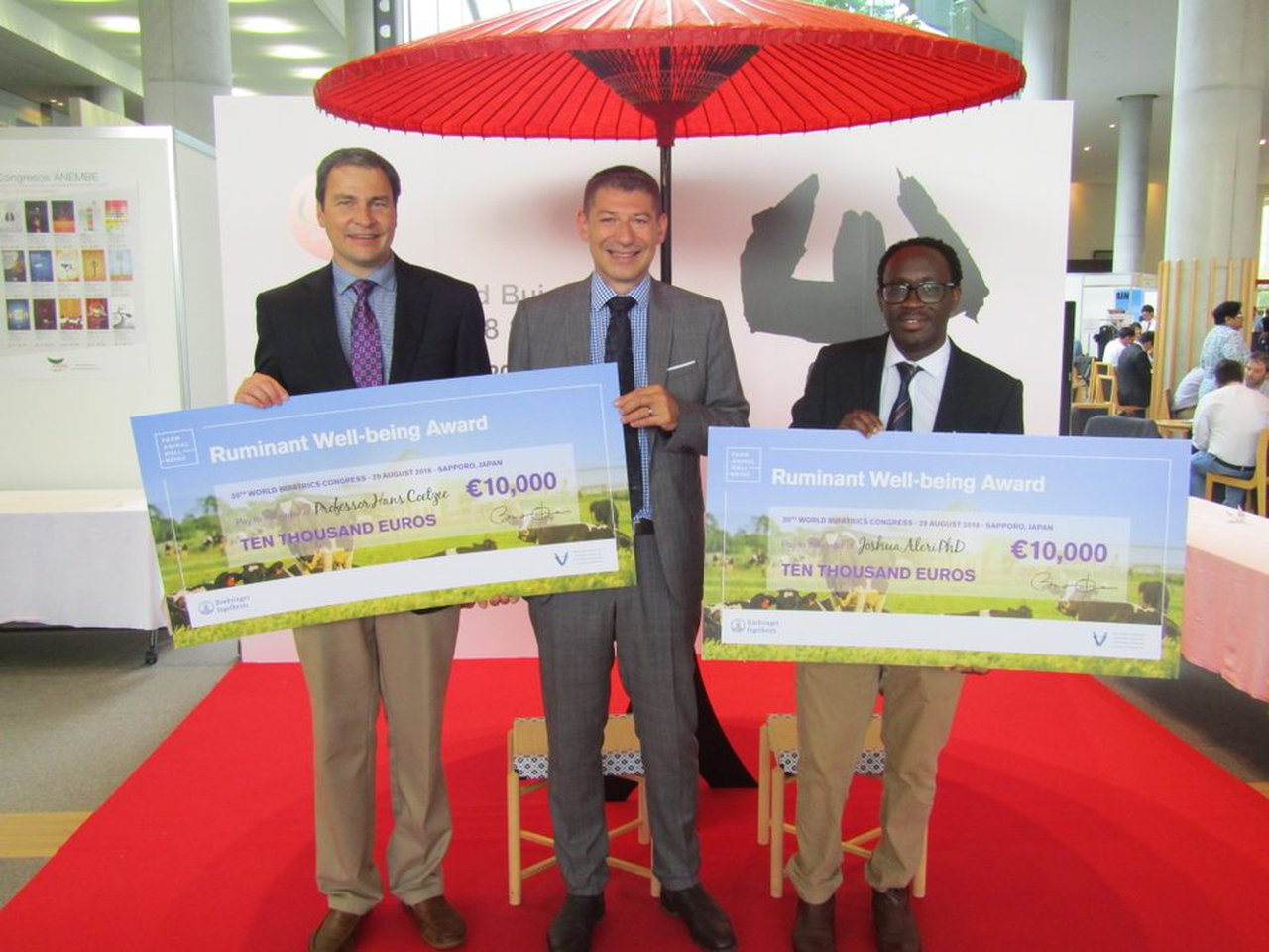 Entregados los Premios al Bienestar Animal en Rumiantes de Boehringer Ingelheim