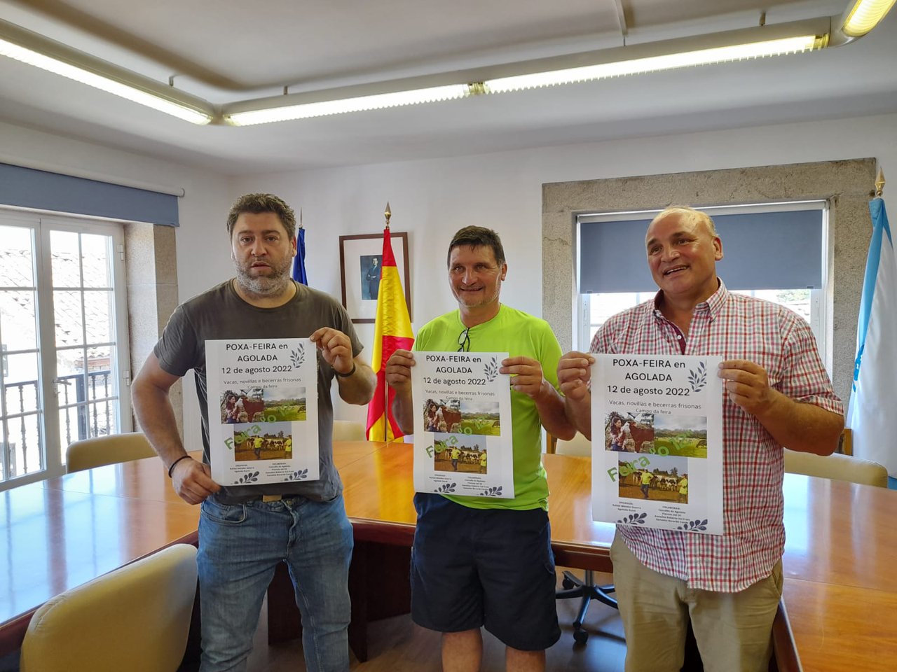 La subasta-feria organizada por Agolada Rural reunirá a una veintena de bovinos