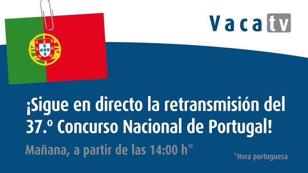 Vaca Pinta, ¡en directo desde Portugal!
