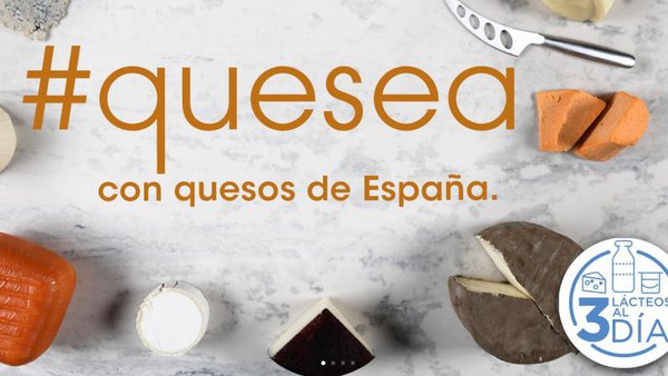 La Inlac lanza Quesea, una campaña para poner en valor los quesos españoles