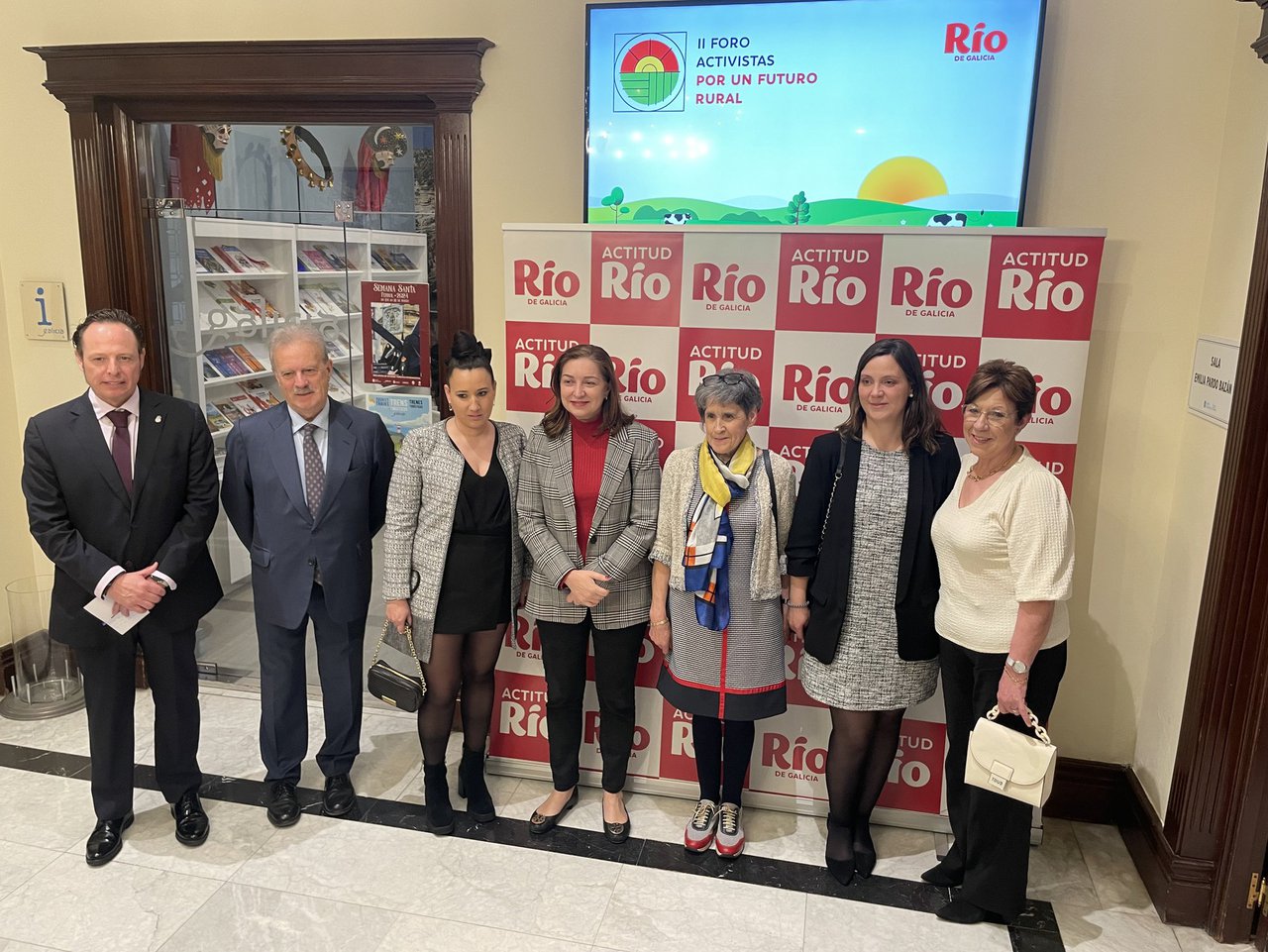 Río de Galicia visibiliza en Madrid la situación de la mujer rural y el peligro de perder la soberanía alimentaria por el despoblamiento