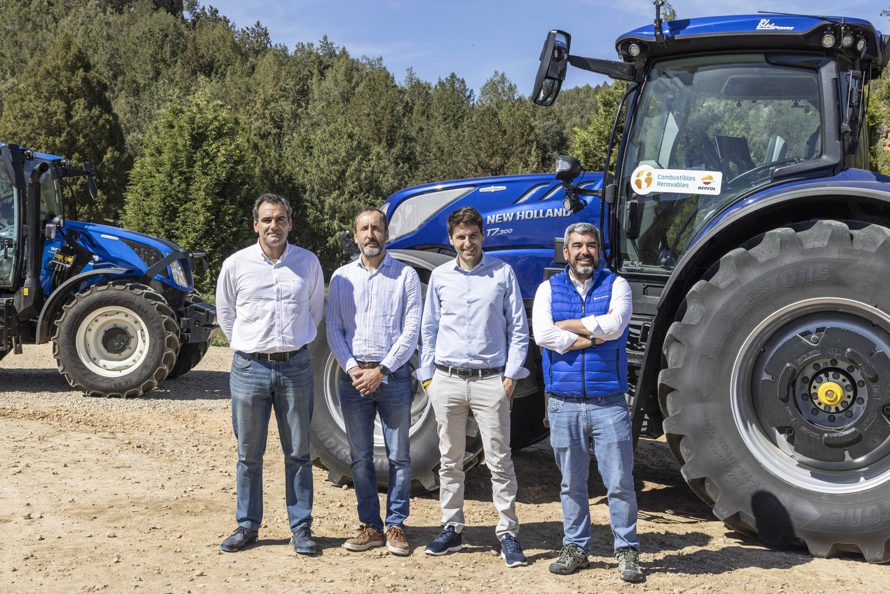 Repsol e New Holland impulsan os combustibles renovables no sector agrícola