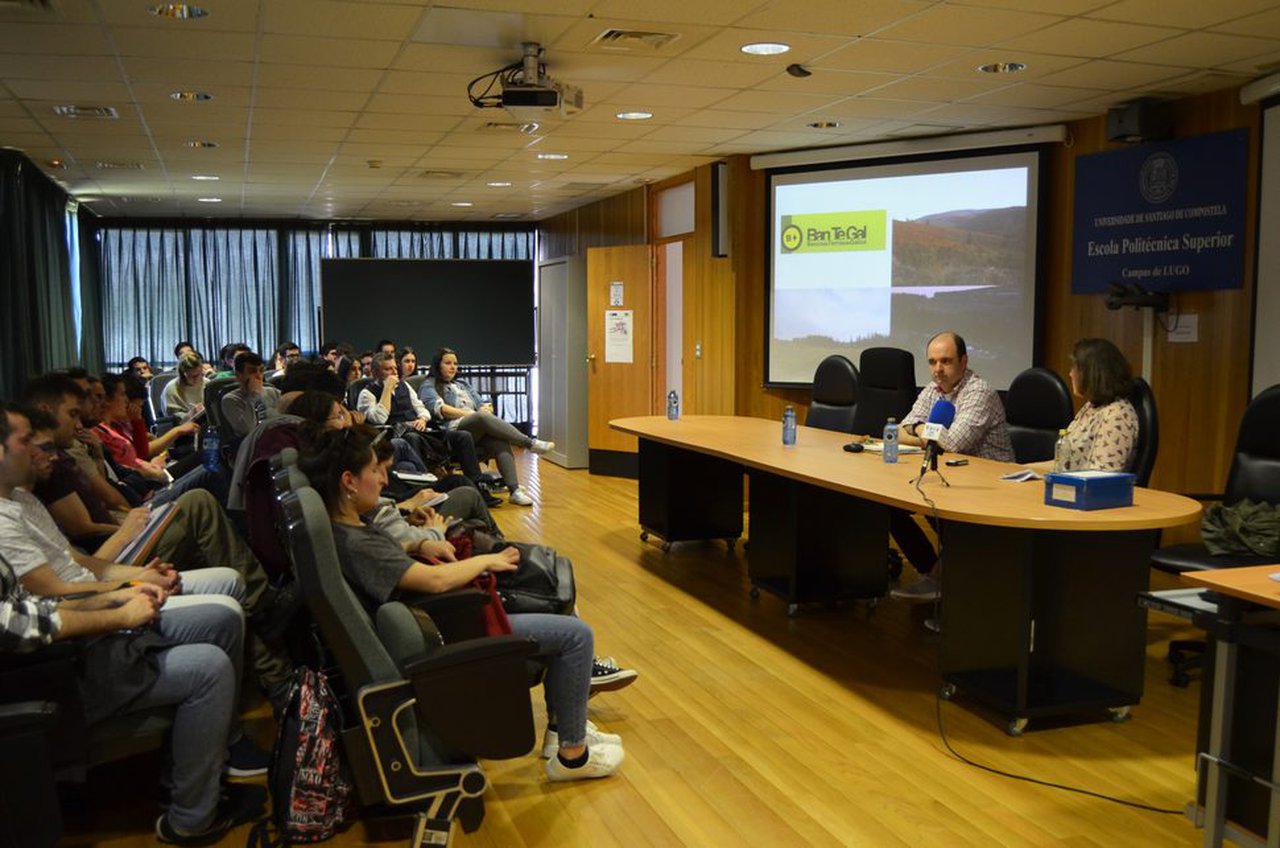 La segunda jornada del ciclo “¡Aterra!: Tu futuro en el agro” de la EPS de Lugo, en vídeo