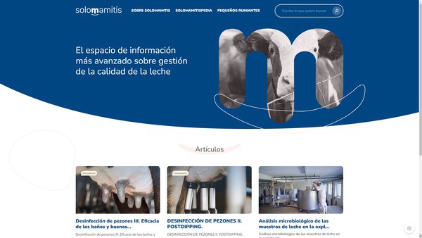 Solomamitis presenta su renovación web