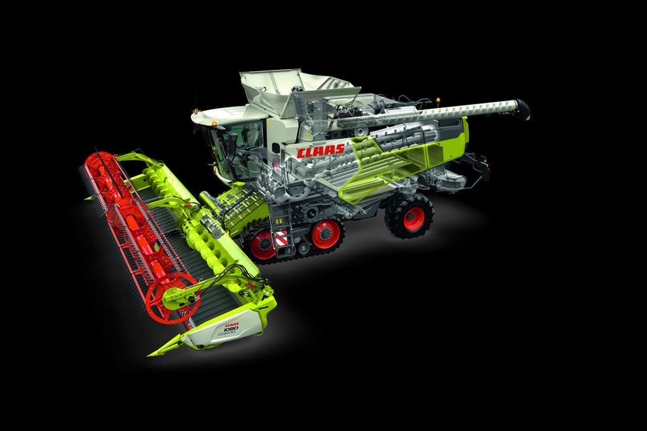 CLAAS presenta a nova cosechadora Trion e innovacións noutros produtos