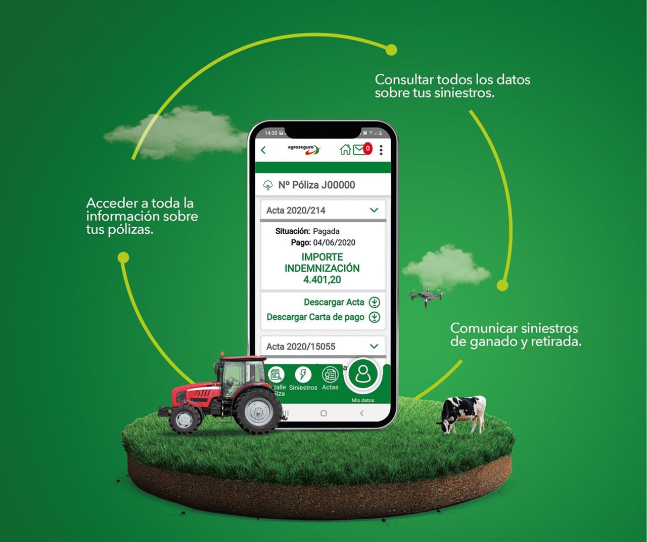 Agroseguro lanza a súa nova aplicación móbil, Agroseguro Clientes