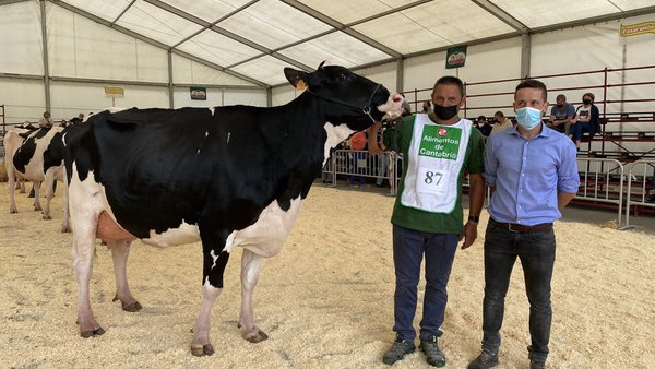 Canton Ami Doorsopen, vaca gran campeona del concurso de Treceño