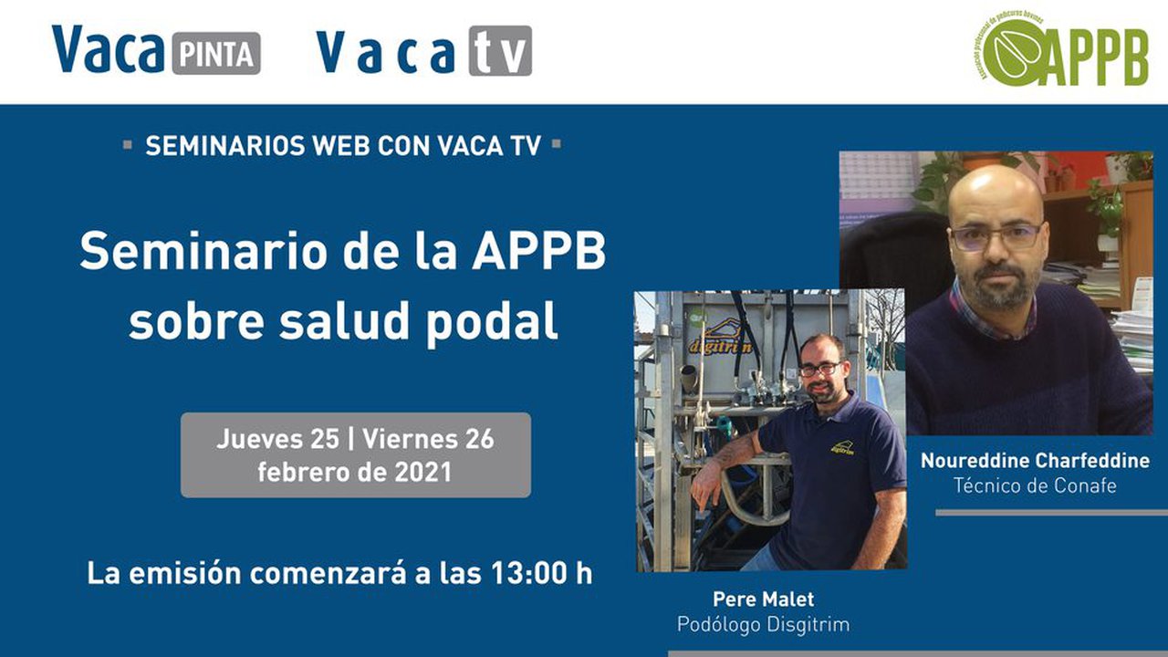 Los seminarios web de Vaca TV vuelven la próxima semana con una doble jornada sobre salud podal