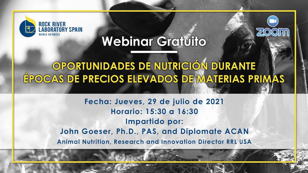 Rock River organiza un webinar sobre oportunidades de nutrición