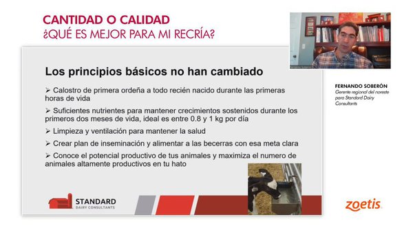 Zoetis ofrece un seminario para especialistas en xovencas sobre recría en vacún leiteiro
