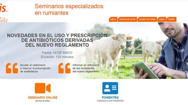 Zoetis informa o veterinario sobre as novidades na prescrición de antibióticos mediante a celebración de xornadas online