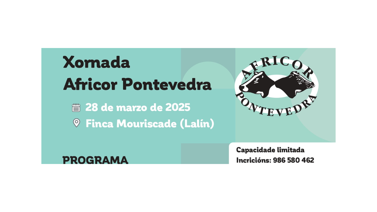 Africor Pontevedra organiza el viernes 28 su jornada técnica en Finca Mouriscade