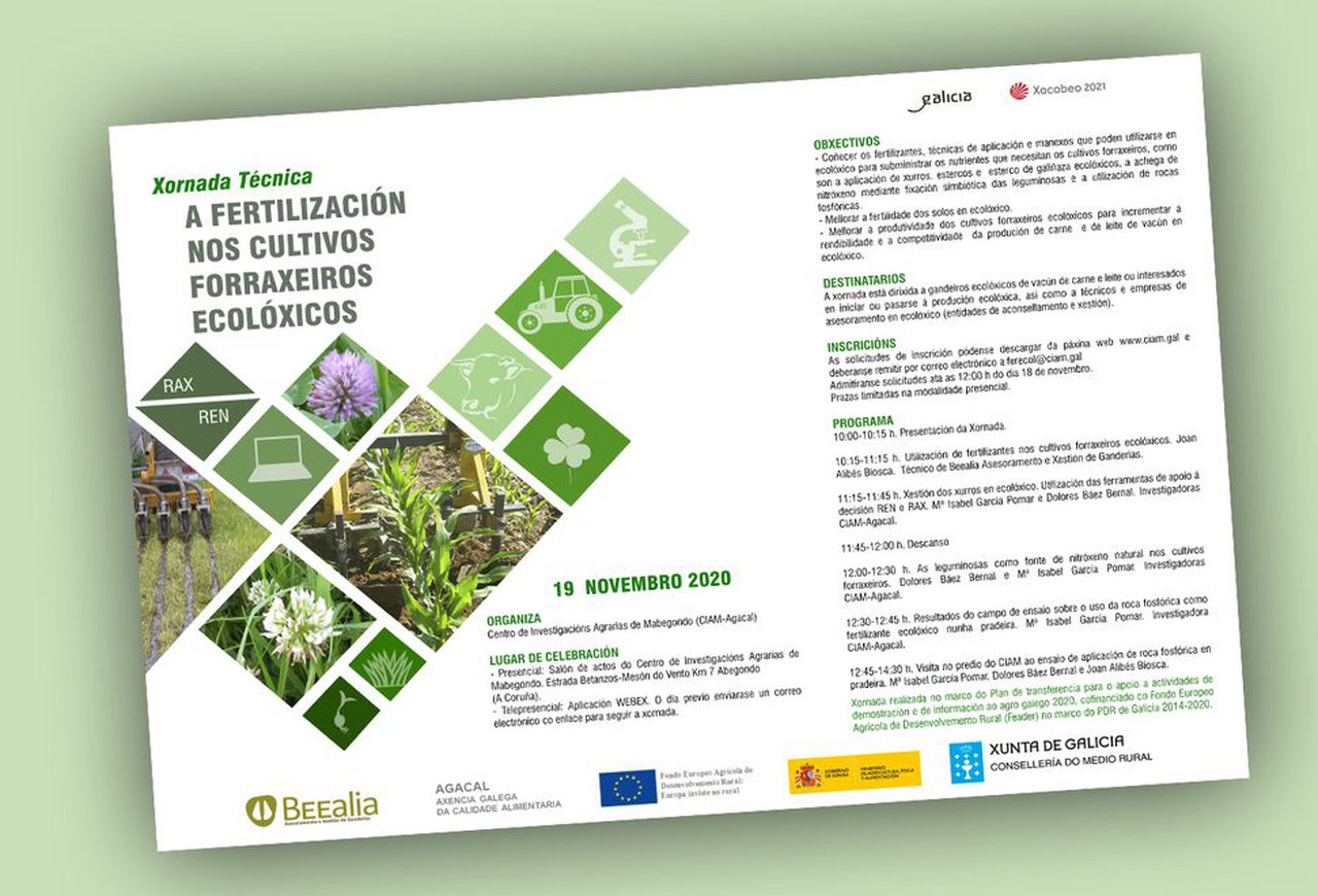 Nueva jornada en el CIAM sobre fertilización en los cultivos forrajeros ecológicos