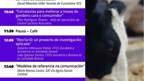 Jornada sobre comunicación e imagen en las ganaderías, este miércoles en EFA Fonteboa