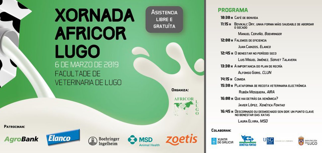Conocemos el programa de la Jornada de Africor Lugo
