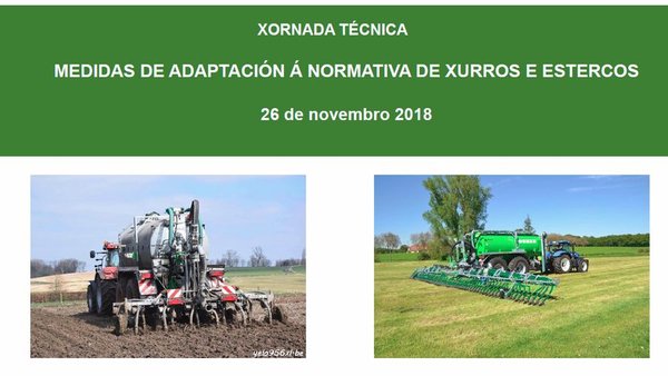 Jornada sobre adaptación a la normativa de purines
