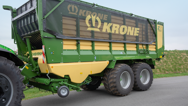 A gama de remolques ZX de Krone aumenta a comodidade do operador