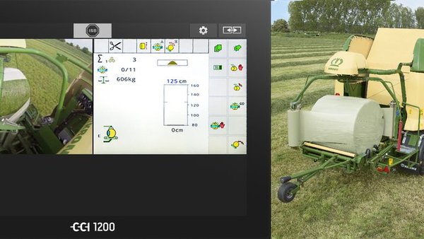Sistema de pesado nas rotoempacadoras encintadoras Comprima X-treme